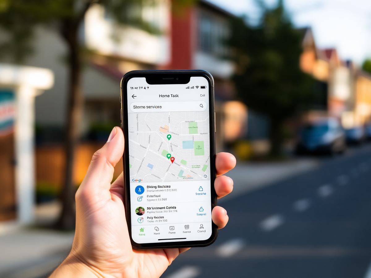Perfil do Google Business otimizado para busca local